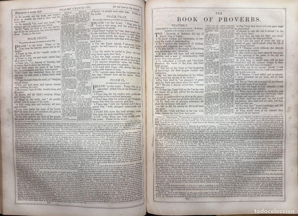 Libros de segunda mano: The Holy Bible. 1861. - Foto 3