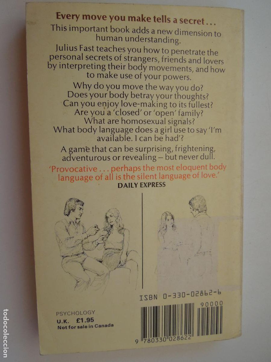 Libros de segunda mano: BODY LANGUAGE - JULIUS FAST - PAN 1978 - Foto 2