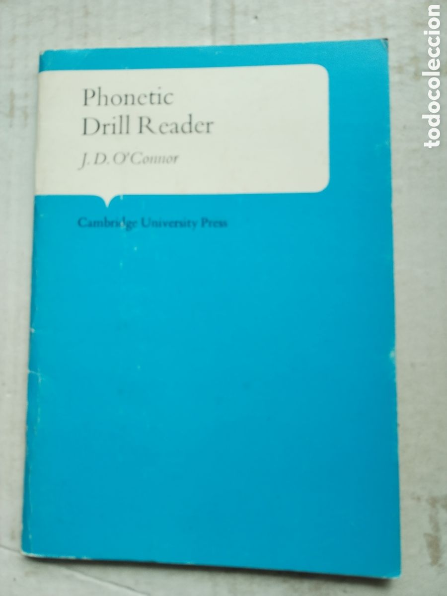 Libros de segunda mano: PHONETIC DRILL READER