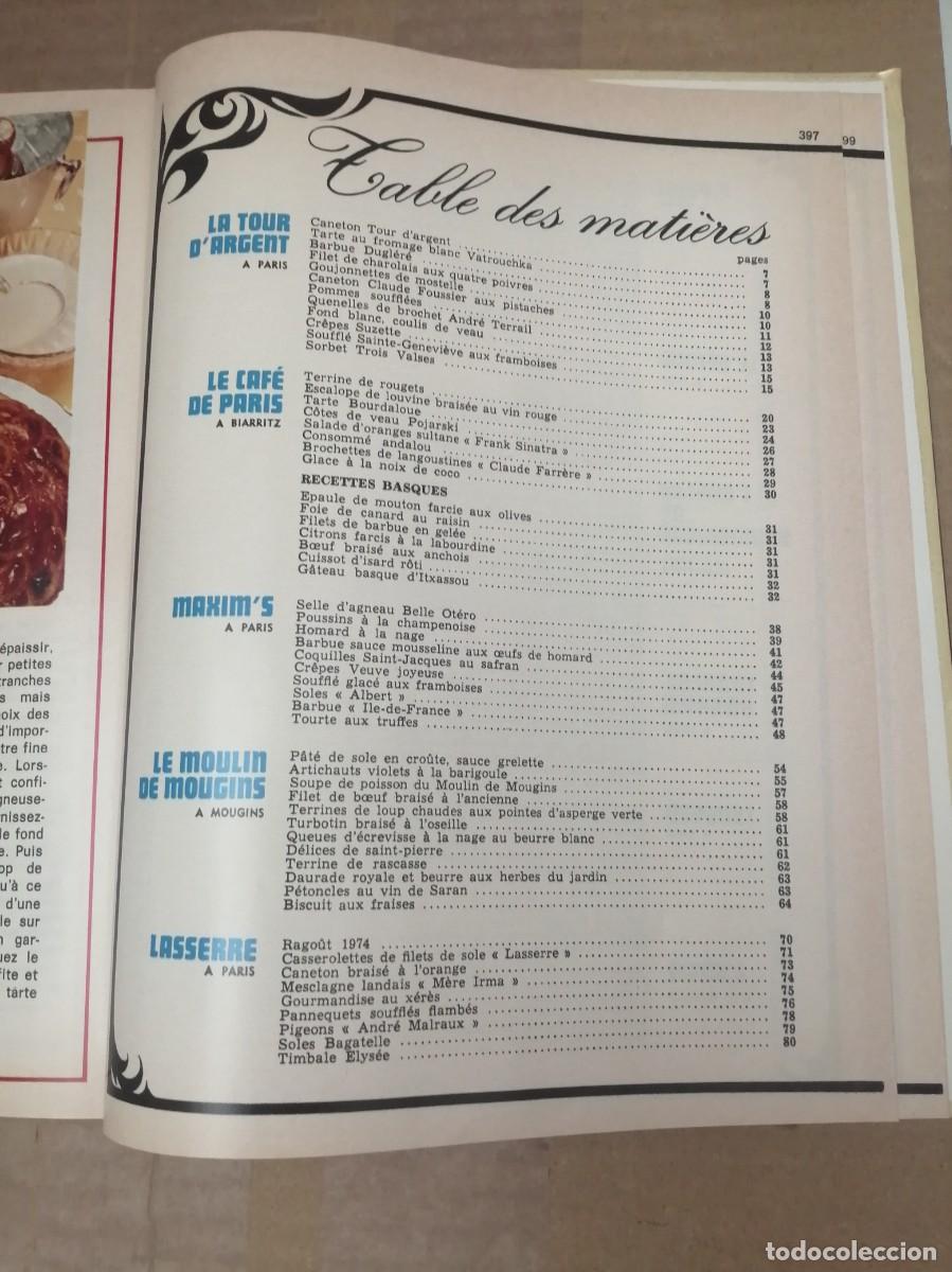 Libros de segunda mano: Modes de Par&iacute;s: LES PRINCES DE LA GASTRONOMIE - Foto 5