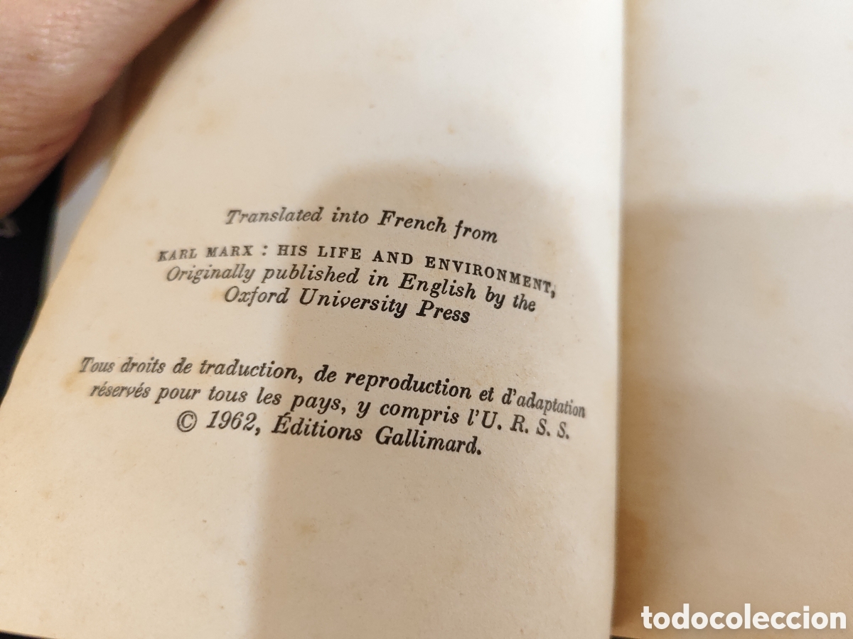 Libros de segunda mano: KARL MARX de Isaiah Berlin - Foto 4