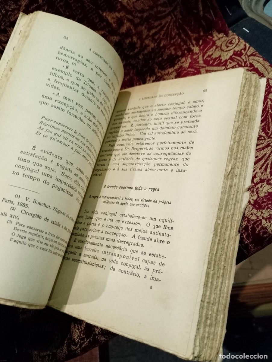 Libros de segunda mano: A Liberdade da Concep&ccedil;&atilde;o - Dr A. Marechal O. U. M&eacute;ro - Foto 4
