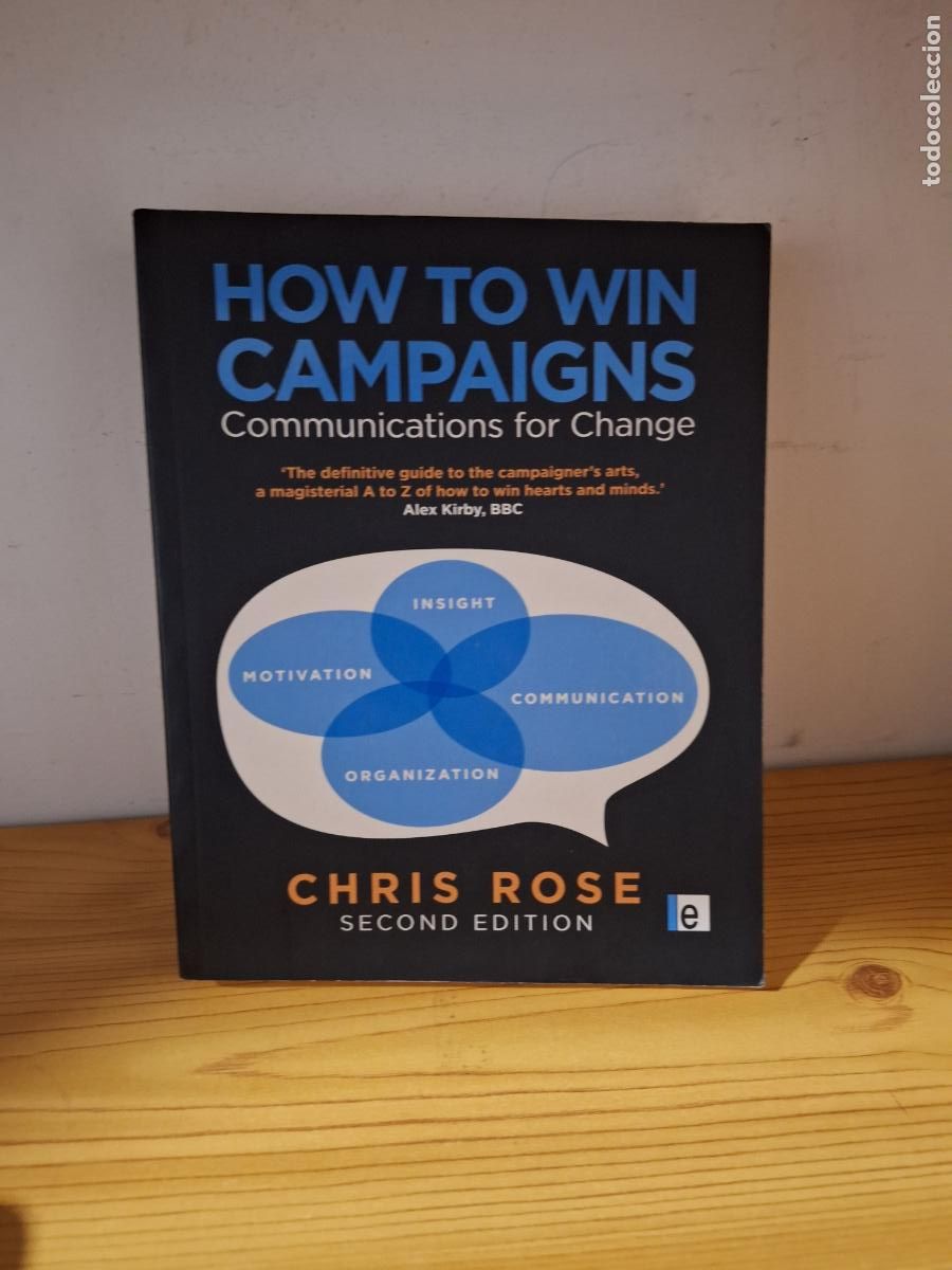 Libros de segunda mano: How to win campaigns - Chris Rose - Foto 1