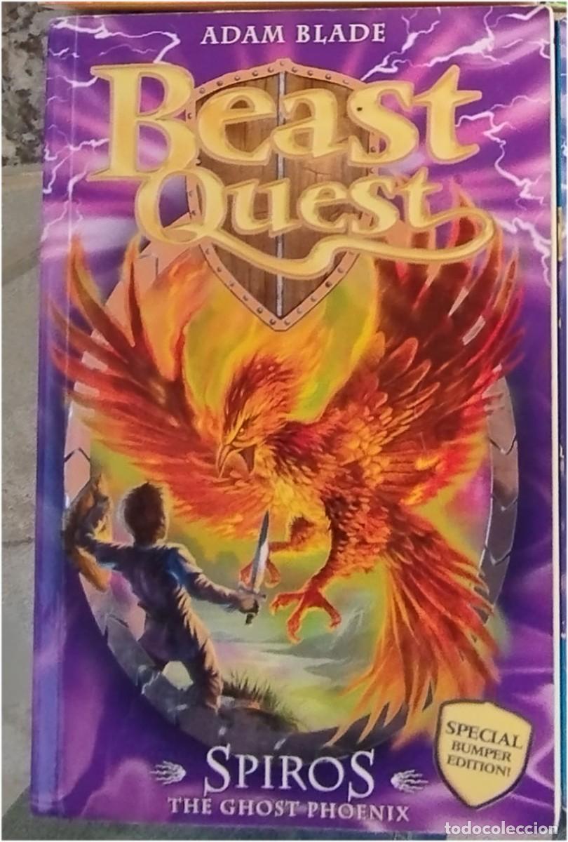 Libros de segunda mano: BEAST QUEST ADAN BLADE SPIROS THE GHOST PHOENIX - Foto 1