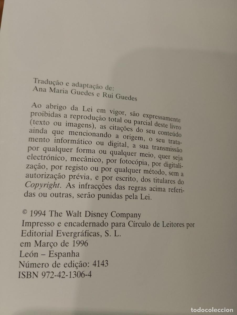 Libros de segunda mano: Livro 101 D&aacute;lmatas Disney - Foto 6