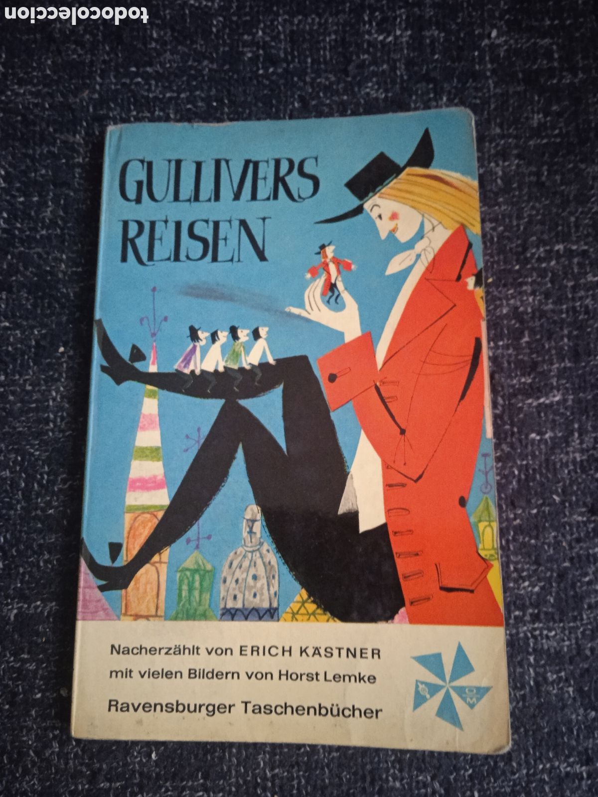 Libros de segunda mano: Gullivers Reisen. / Erich K&auml;stner -EDICION EN ALEMAN