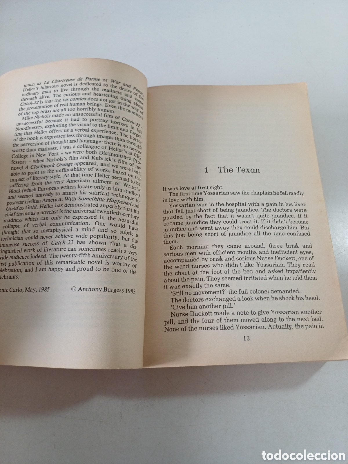 Libros de segunda mano: Catch 22 Joseph Heller 1985 INGL&Eacute;S - Foto 4
