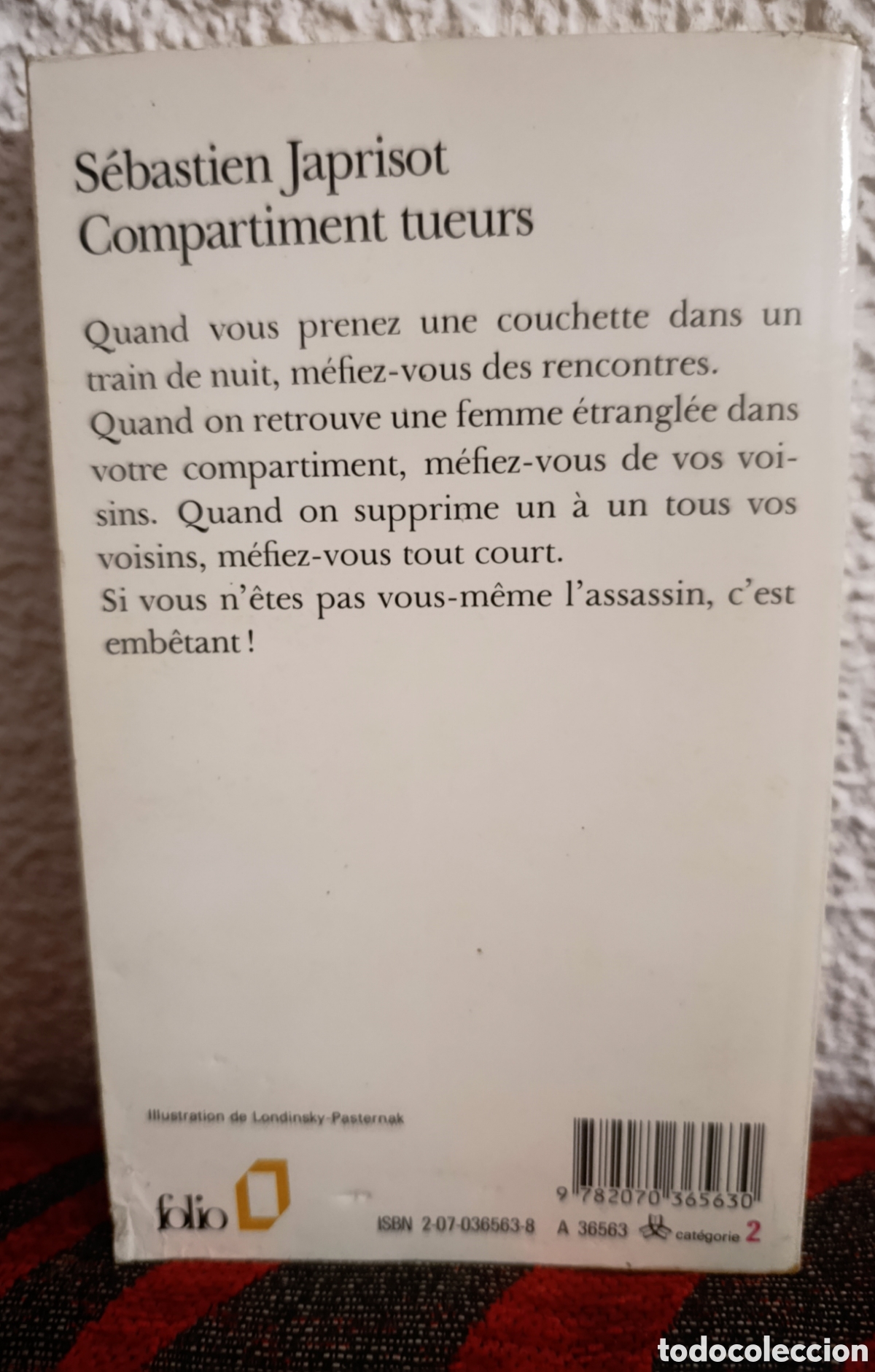 Libros de segunda mano: COMPARTIMENT TUEURS (COMPARTIMIENTO DE ASESINOS) - Foto 2