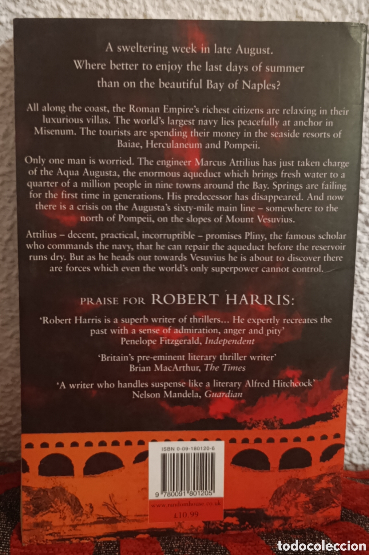 Libros de segunda mano: LIBRO &rdquo;POMPEII&rdquo; - ROBERT HARRIS (INGL&Eacute;S) - Foto 3
