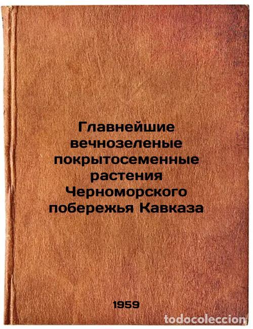 Libros de segunda mano: Glavneyshie vechnozelenye pokrytosemennye rasteniya Chernomorskogo poberezh'ya - Odisharia, Konstant