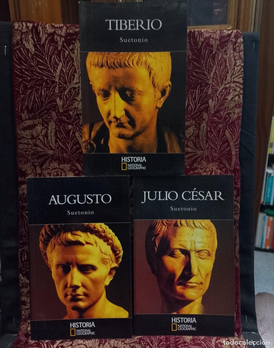 Libros de segunda mano: Augusto - Tiberio - Julio C&eacute;sar - Suetonio - Foto 1