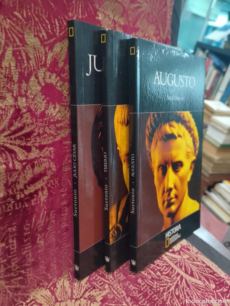 Libros de segunda mano: Augusto - Tiberio - Julio C&eacute;sar - Suetonio - Foto 2