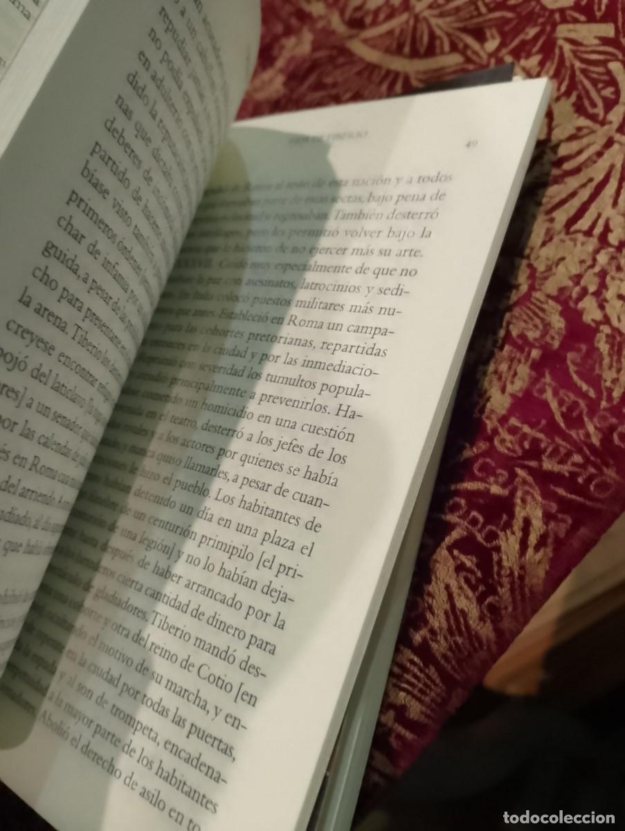 Libros de segunda mano: Augusto - Tiberio - Julio C&eacute;sar - Suetonio - Foto 4