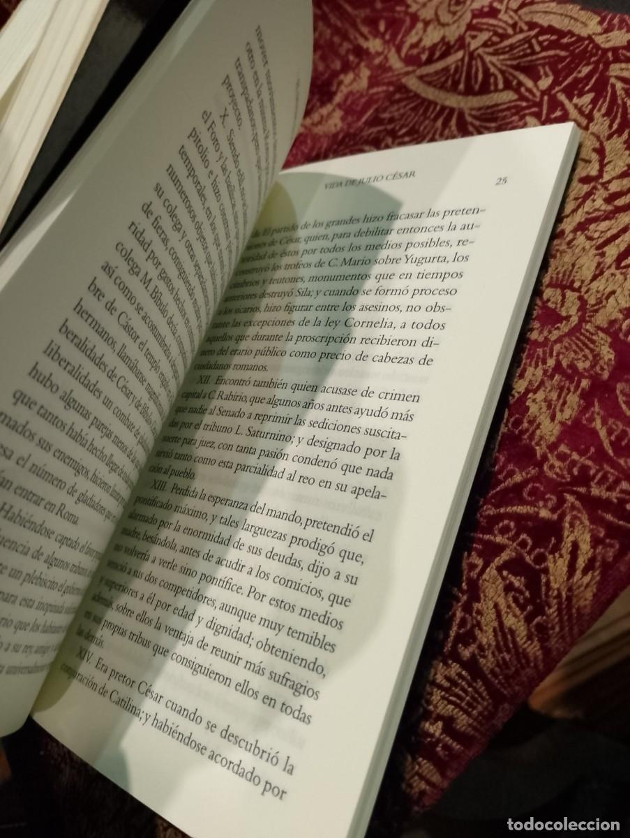 Libros de segunda mano: Augusto - Tiberio - Julio C&eacute;sar - Suetonio - Foto 5