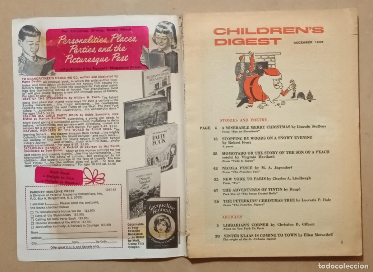 Libros de segunda mano: CHILDREN S DIGEST - DECEMBER 1968 - Foto 2