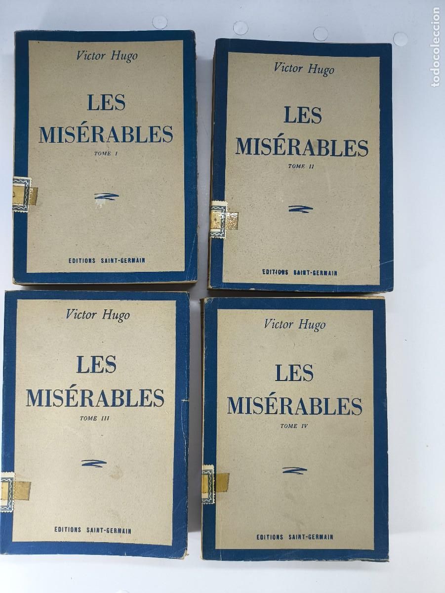 Libros de segunda mano: LES MISERABLES / VICTOR HUGO / 1953. SAINT-GERMAIN