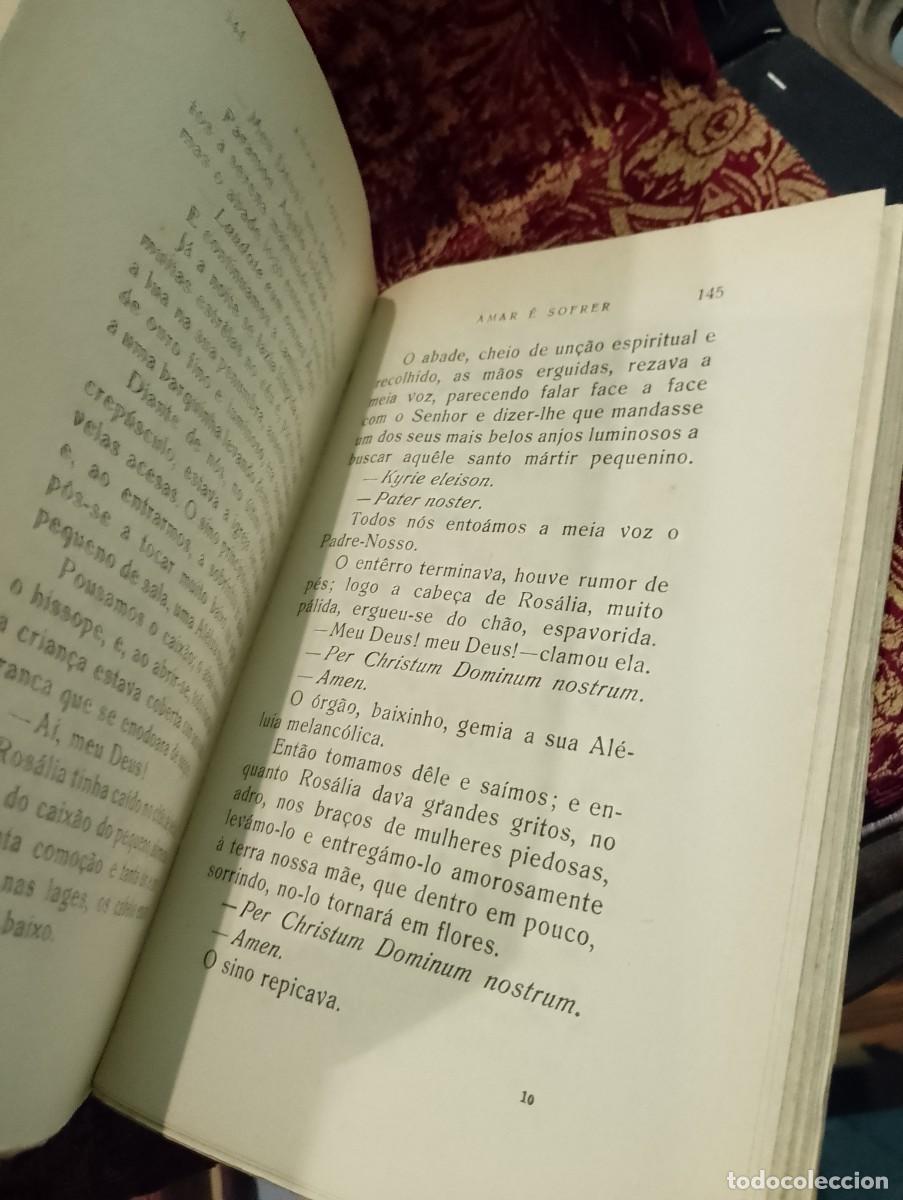 Libros de segunda mano: Amar &eacute; Sofrer 1944 Guilherme Gama - Foto 4