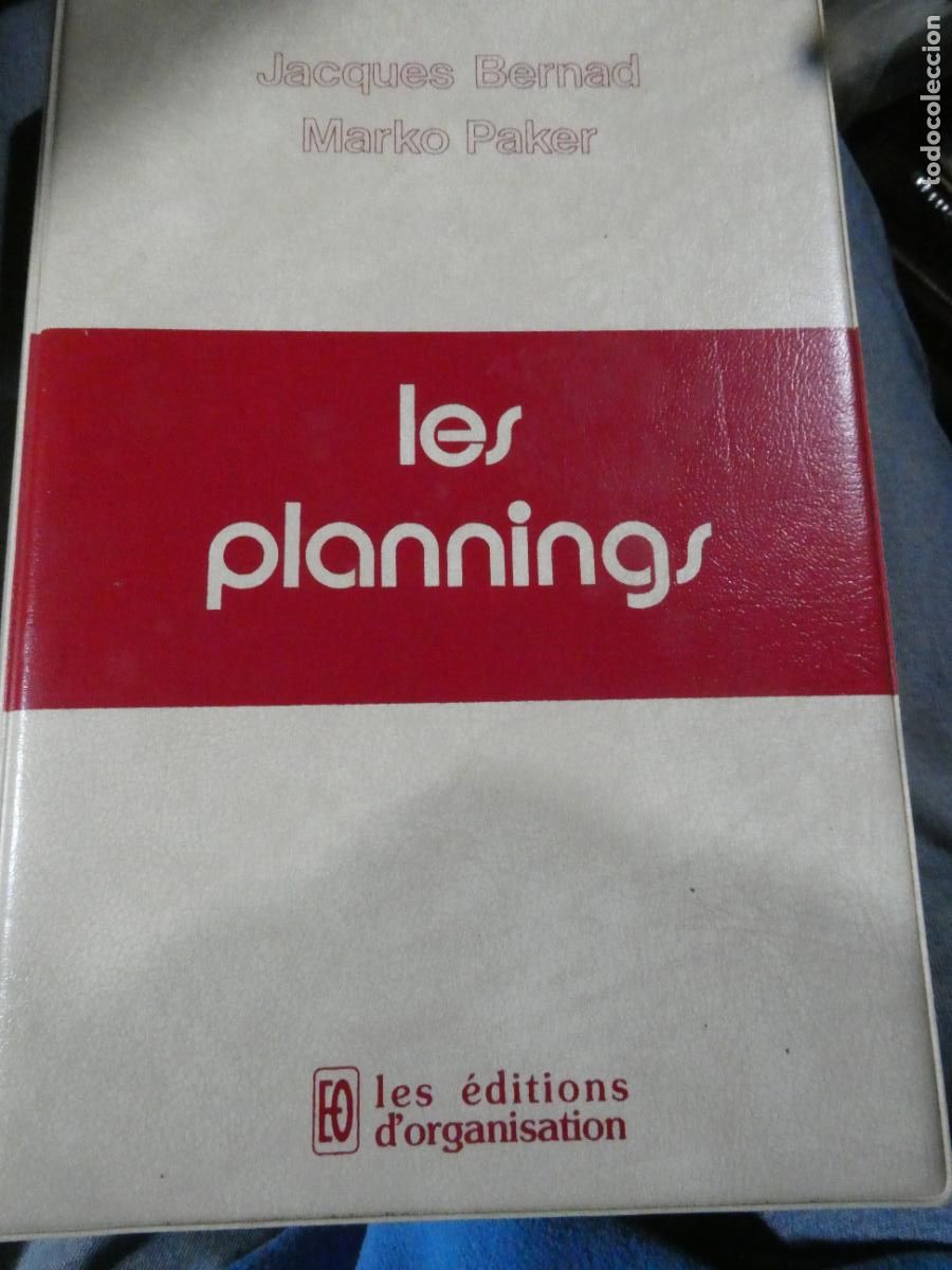 Libros de segunda mano: LES PLANNINGS. JACQUES BERNAD, MARKO PAKER