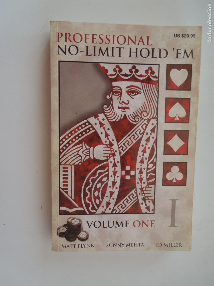 Libros de segunda mano: PROFESIONAL NO-LIMIT HOLD'EM - VOLUME ONE - MATT FLYNN - MEHTA- MILLER - 2007