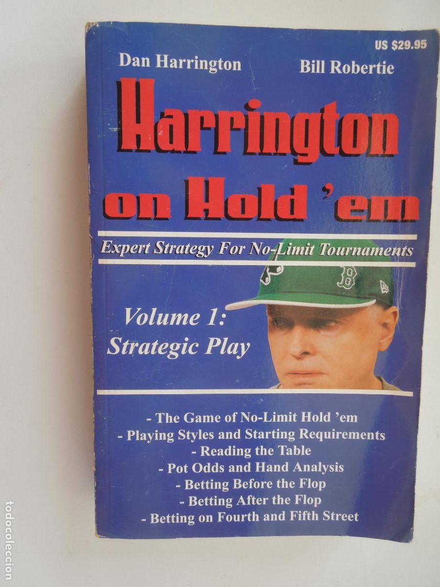 Libros de segunda mano: HARRINGTON ON HOLD'EM - VOLUME I THE ENDGAME -STRATEGIC PLAY TAPA BLANDA -2006
