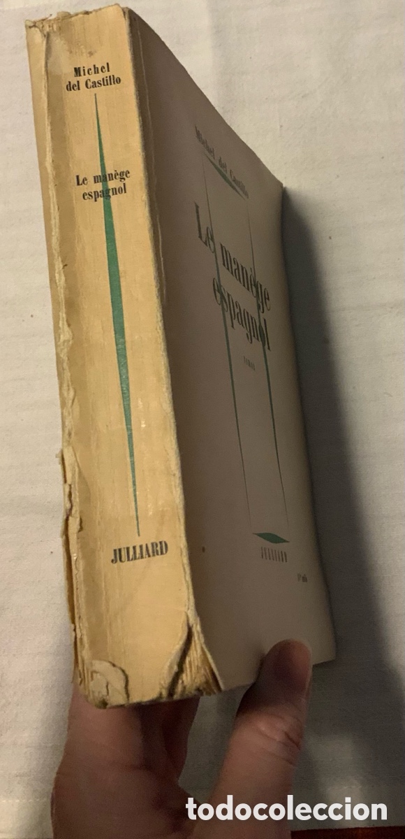 Libros de segunda mano: Le man&egrave;ge espagnol. Michel del Castillo - Foto 2