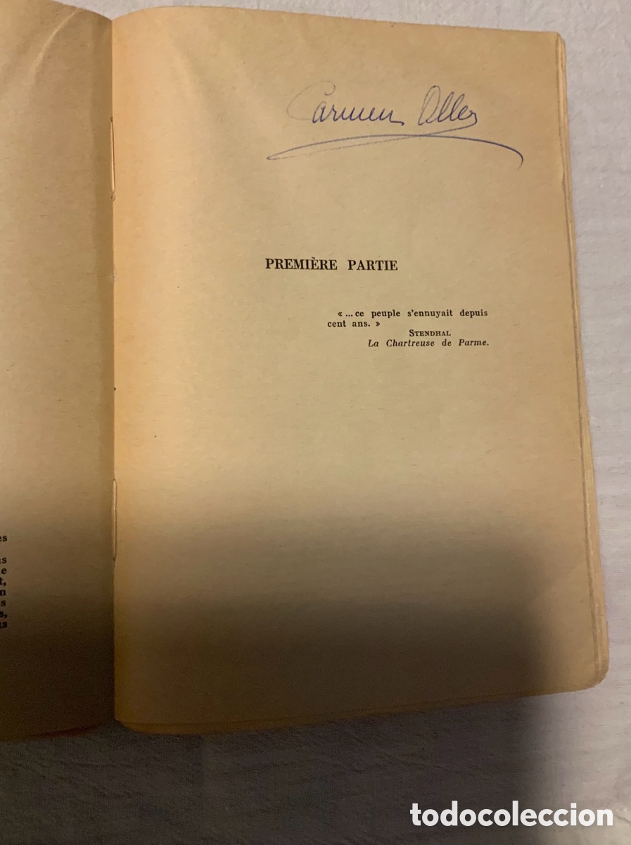 Libros de segunda mano: Le man&egrave;ge espagnol. Michel del Castillo - Foto 4