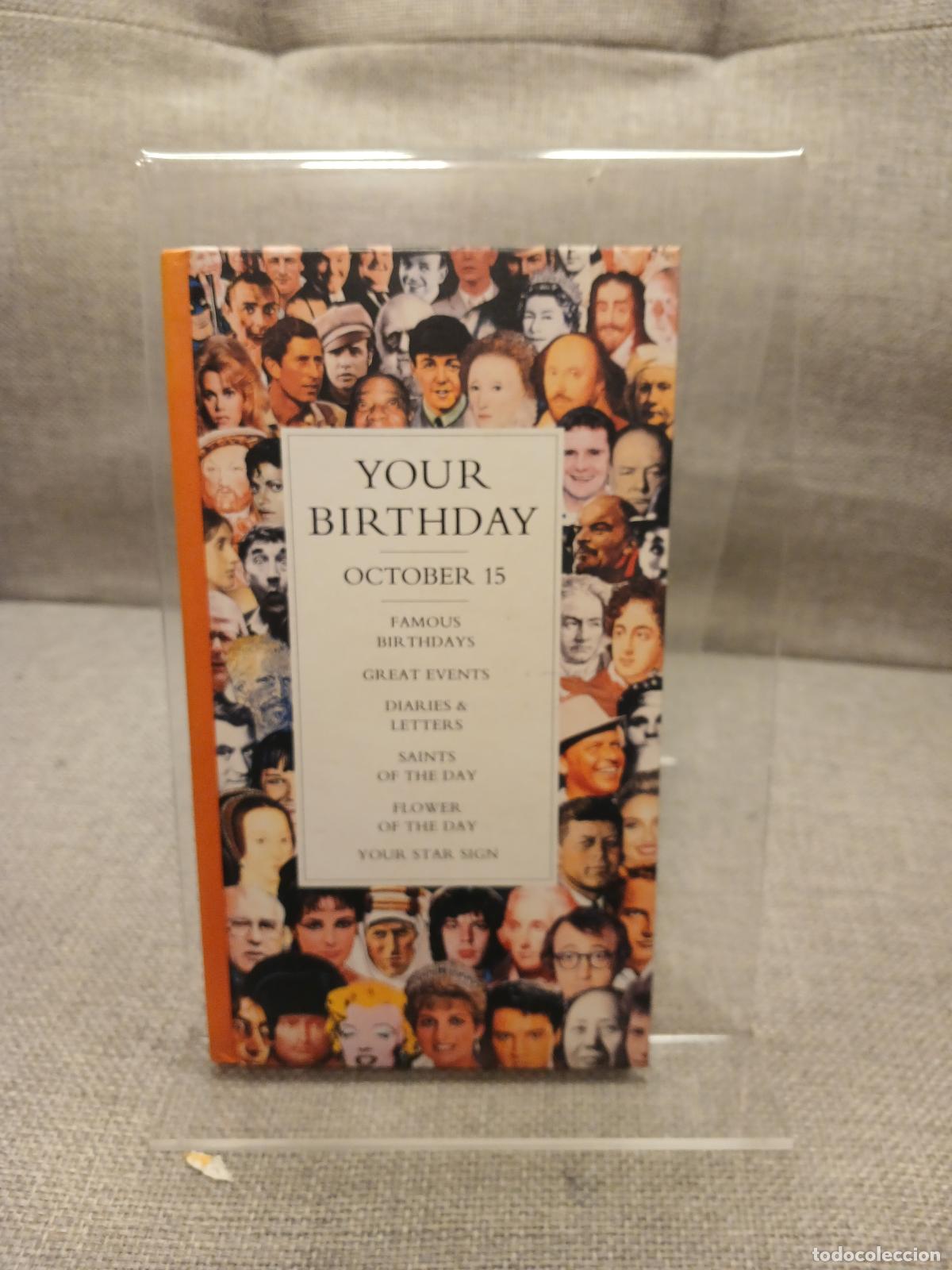 Libros de segunda mano: Your birthday: October 15 - Foto 1