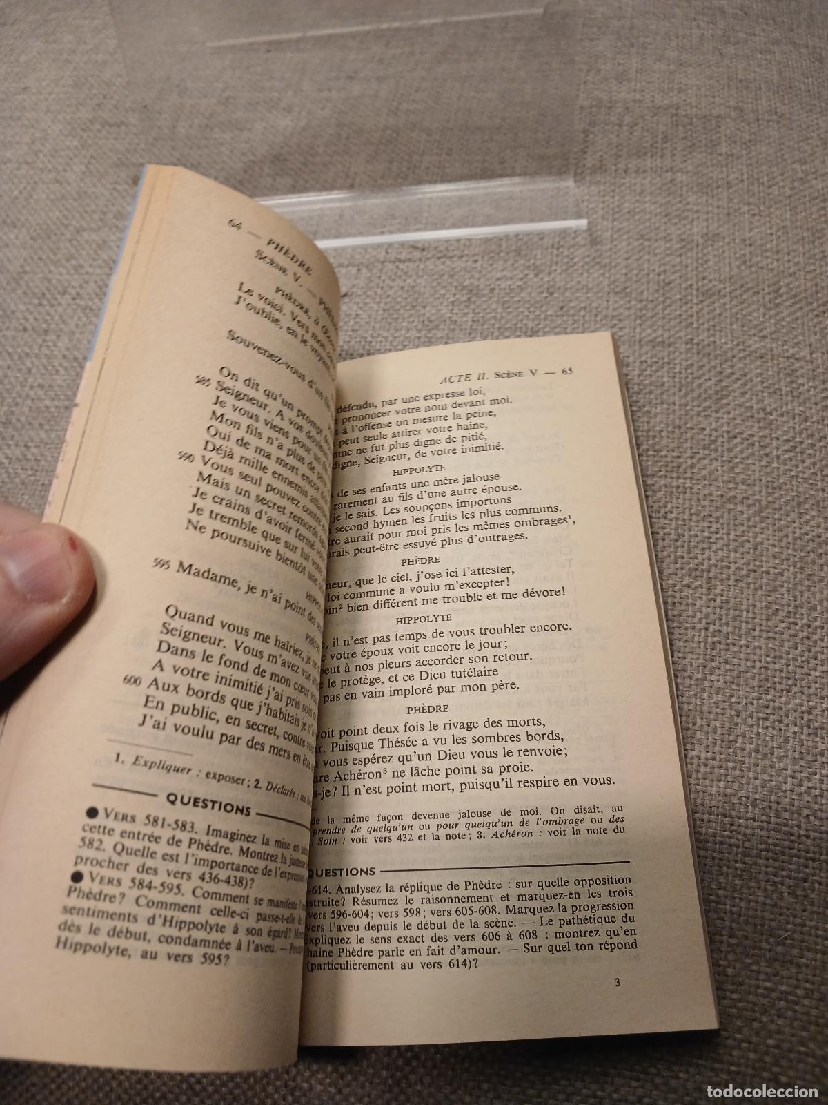 Libros de segunda mano: Phedre - Racine - Foto 2