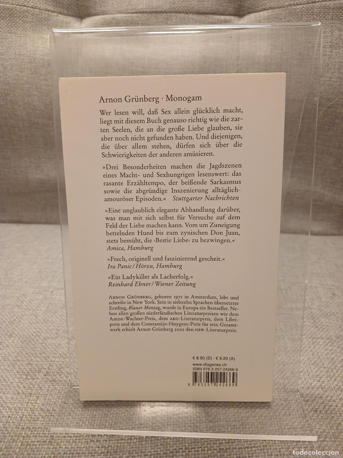Libros de segunda mano: Monogam - Arnon Grunberg - Foto 3