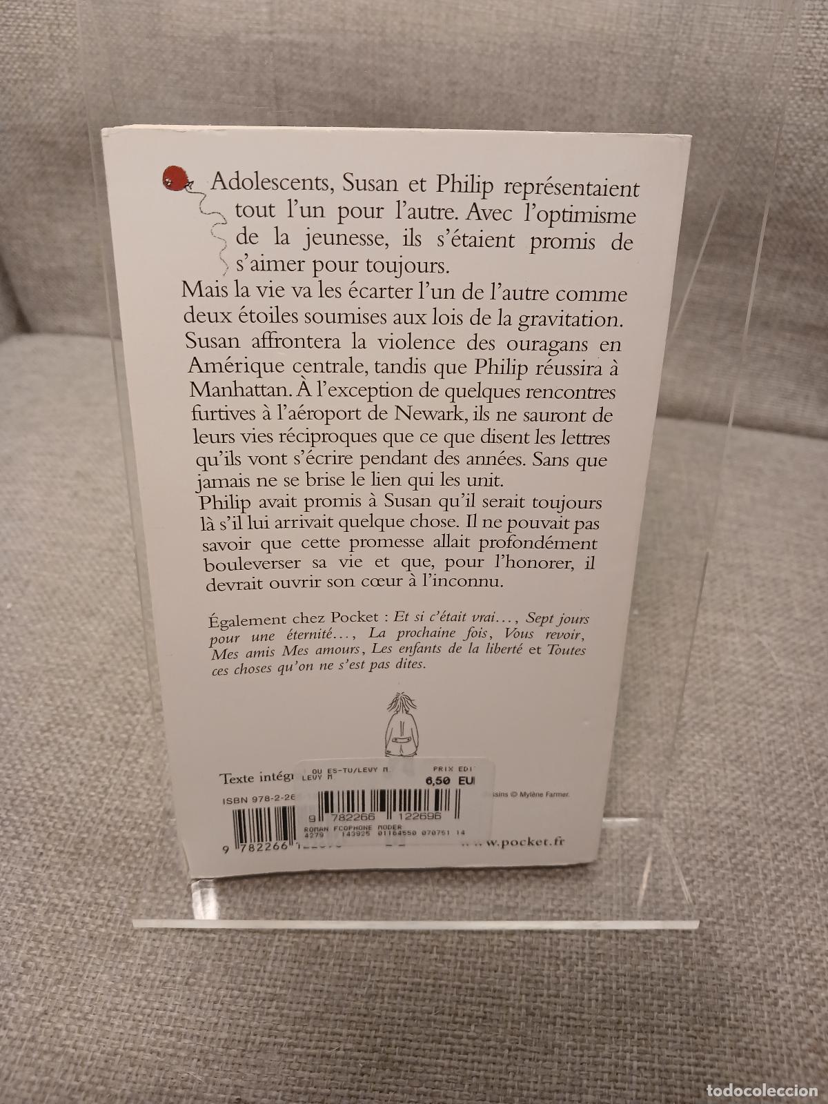 Libros de segunda mano: O&ugrave; es-tu? - Marc Levy - Foto 3