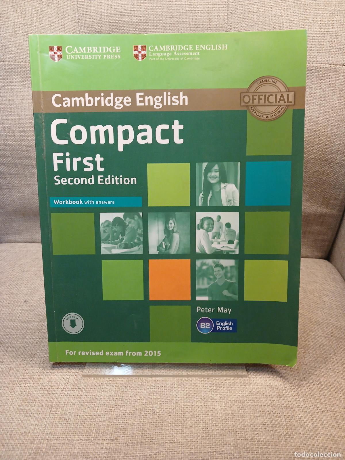 Libros de segunda mano: Compact First Workbook with Answers with Audio - Peter May - Foto 1