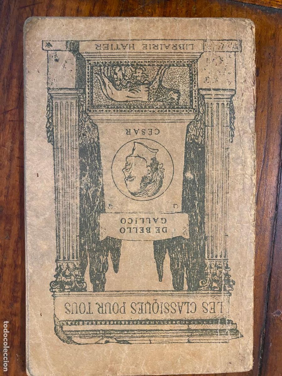 Libros de segunda mano: DE BELLO GALLICO, CESAR, PARIS, LIBRAIRIE A. HATIER. LES CLASSIQUES POUR TOUS