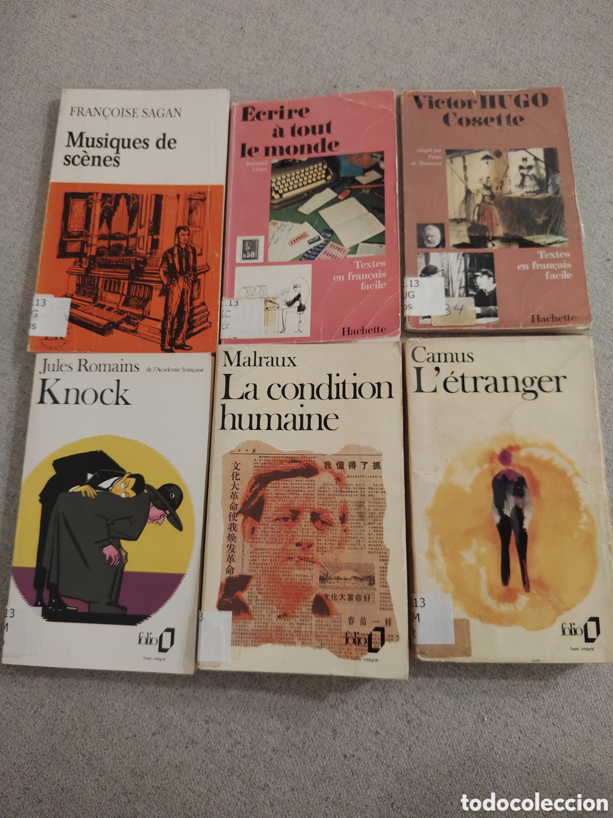Libros de segunda mano: Lote 6 libros franc&eacute;s - Foto 1