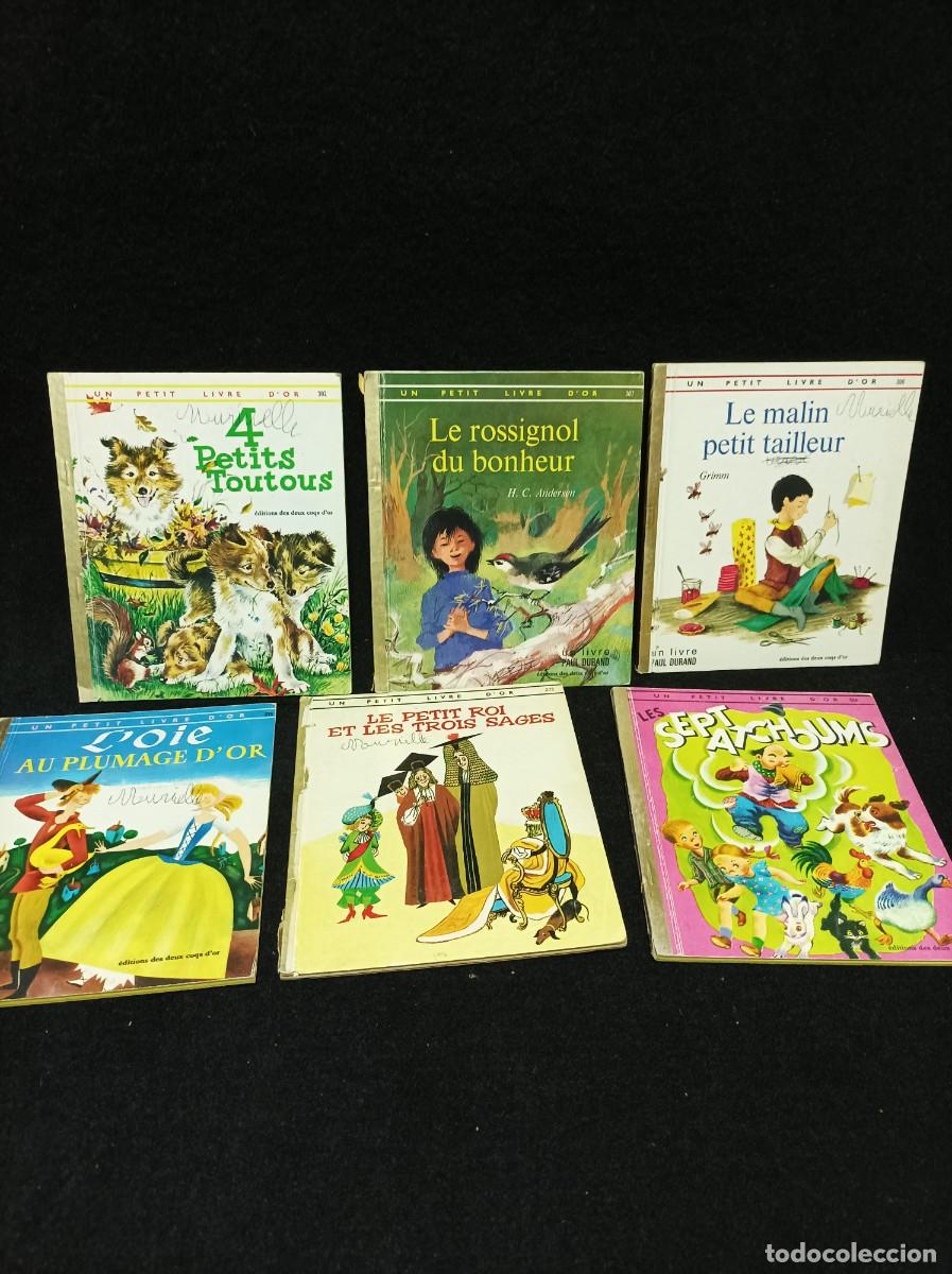 Libros de segunda mano: LOTE DE 6 CUENTOS EN FRANCES - UN PETIT LIVRE D&acute;OR -