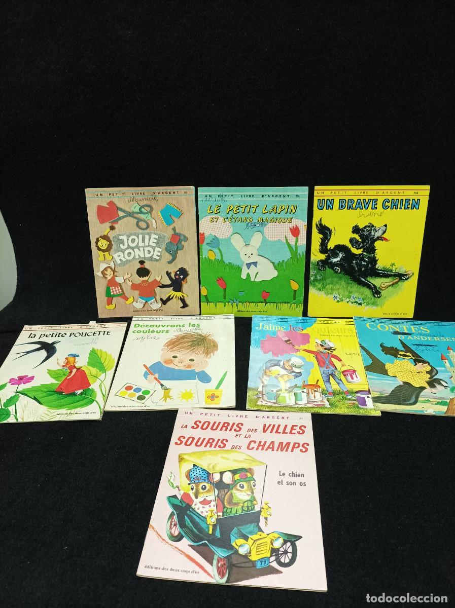 Libros de segunda mano: LOTE DE 8 CUENTOS EN FRANCES - UN PETIT LIVRE D&acute;ARGENT - 1968