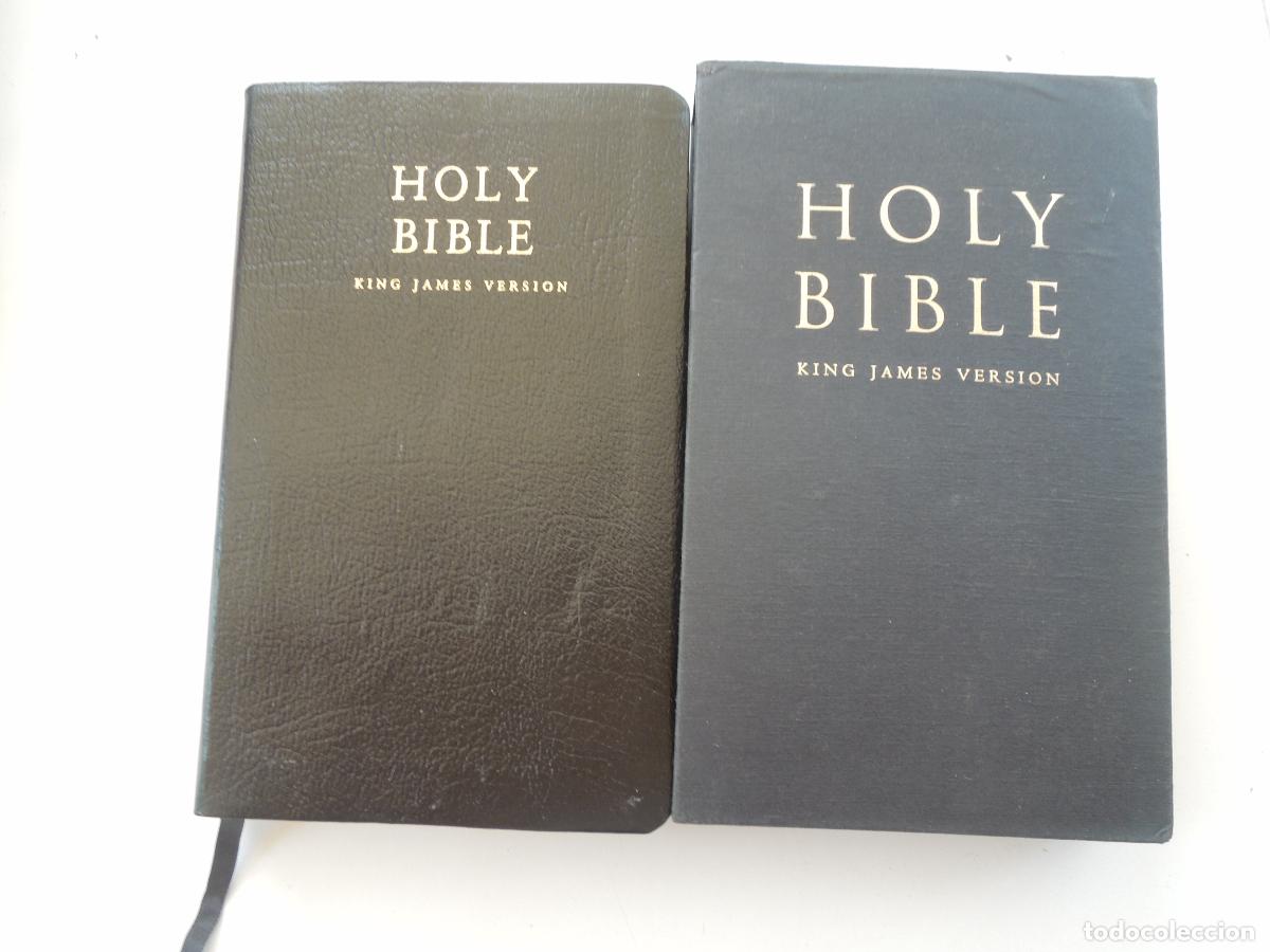 Libros de segunda mano: HOLY BIBLE - KING JAMES VERSION - COLLINS - CON ESTUCHE - INGL&Eacute;S.