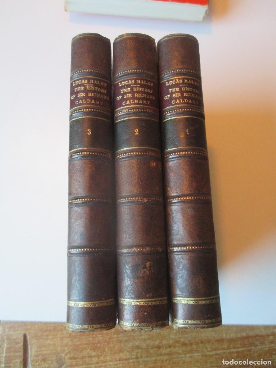 Libros de segunda mano: LUCAS MALET Collection British authors The history of sir Richard Calmady (3 tomos) W39698