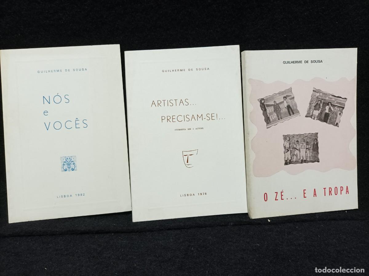 Libros de segunda mano: LOTE DE 3 LIBROS DE GUILHERME DE SOUSA - PORTUGAL