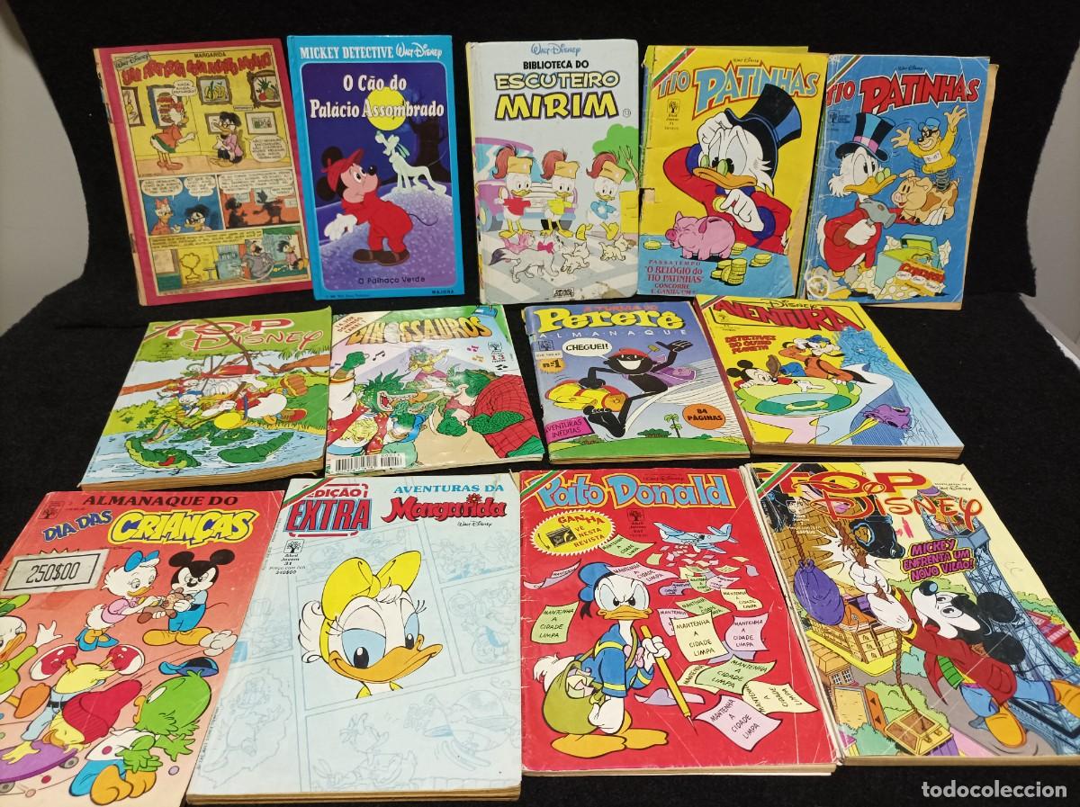 Libros de segunda mano: LOTE DE COMICS - DISNEY - DINOSAURIOS - DONALD - PERERE - PORTUGAL