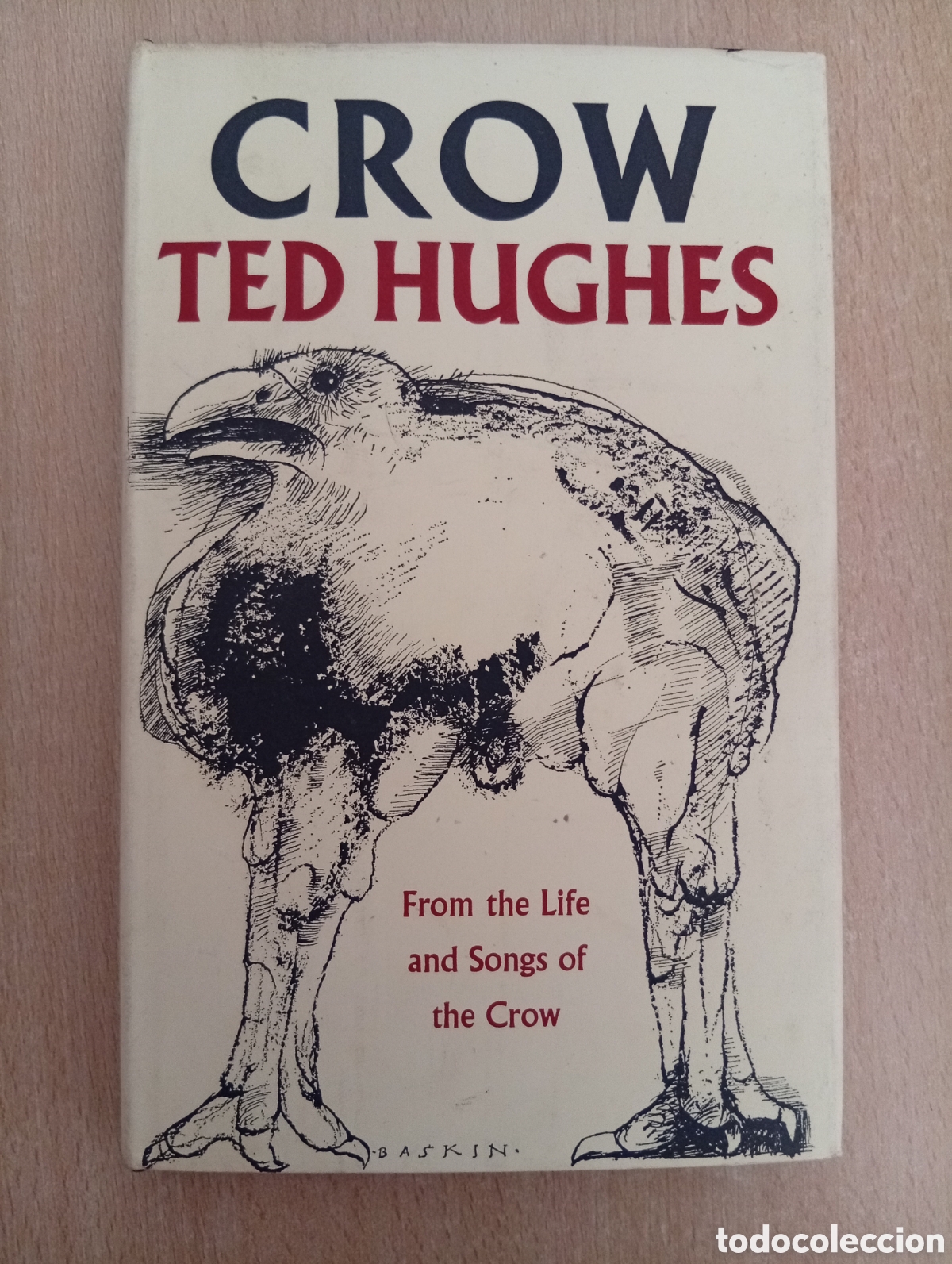 Libros de segunda mano: CROW. Ted Hugues. Faber and Faber