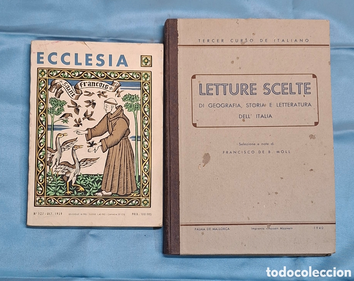 Libros de segunda mano: Libros ECCLESIA y otro de Letture Scelte.
