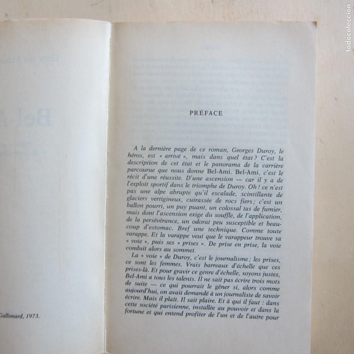 Libros de segunda mano: BEL-AMI - GUY DE MAUPASSANT (FOLIO) NOVELA IDIOMAS - Foto 7