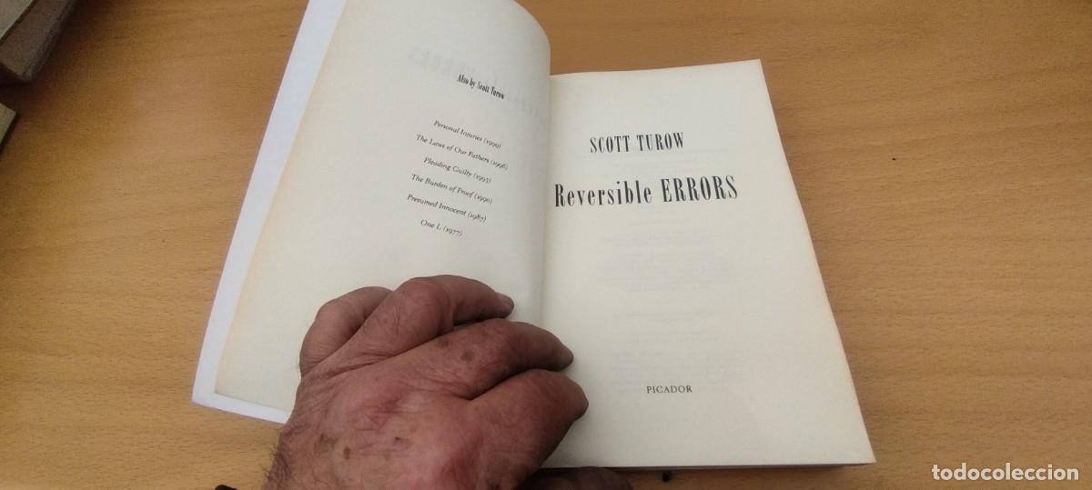 Libros de segunda mano: REVERSIBLE ERRORS / SCOTT TUROW / KARA 01 / PICADOR - Foto 5