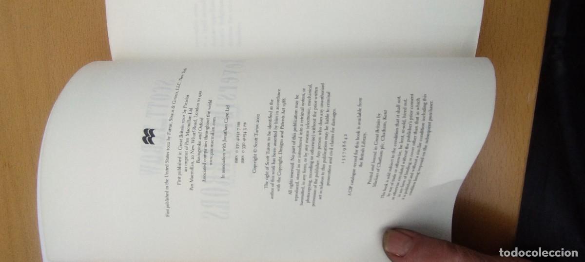 Libros de segunda mano: REVERSIBLE ERRORS / SCOTT TUROW / KARA 01 / PICADOR - Foto 6