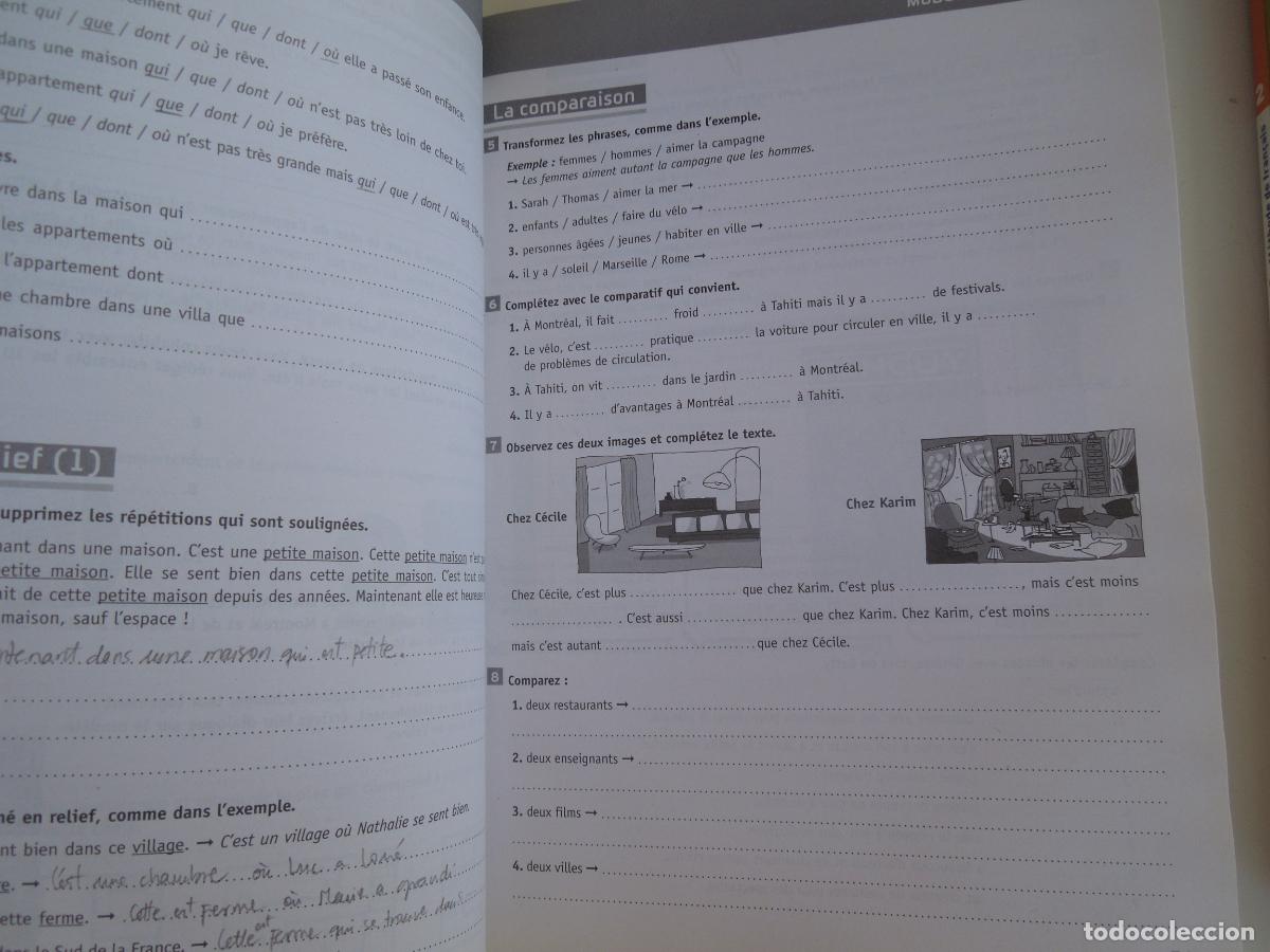 Libros de segunda mano: SC&Eacute;NARIO METHODE DE FRAN&Ccedil;AIS - +CAHIER - A2-B1 - 2 - HACHETTE - - Foto 8