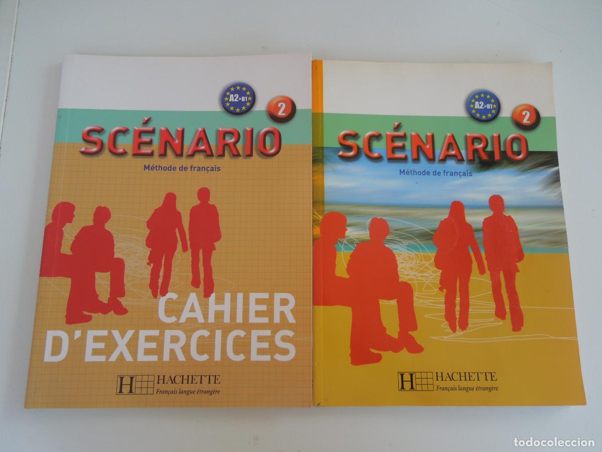 Libros de segunda mano: SC&Eacute;NARIO METHODE DE FRAN&Ccedil;AIS - +CAHIER - A2-B1 - 2 - HACHETTE -