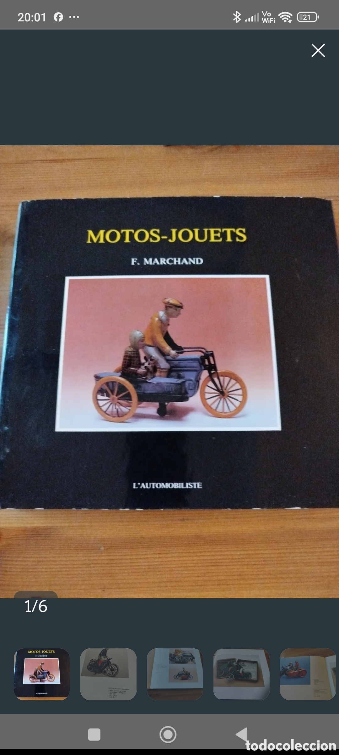 Libros de segunda mano: Motos-Jouets. Marchant
