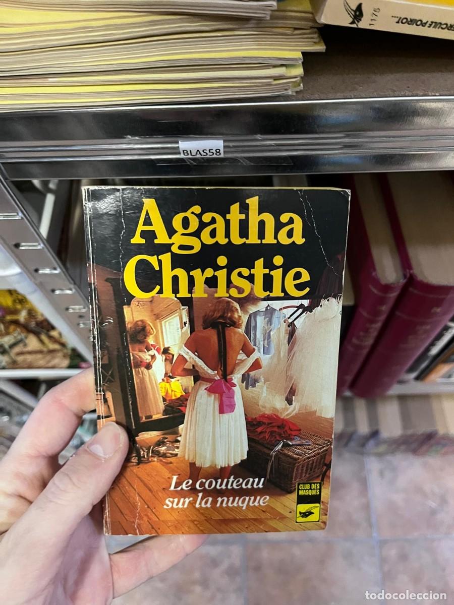 Libros de segunda mano: BLAS58 Agatha Christie Le couteau CLUB DES sur la nuque