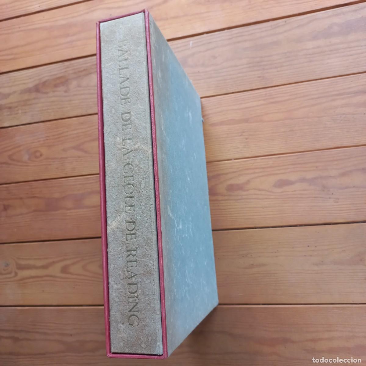 Libros de segunda mano: Ballade de la geole de reading. Ballad of reading gaol. Oscar Wilde. No 30. Illust broch&eacute; suite etui