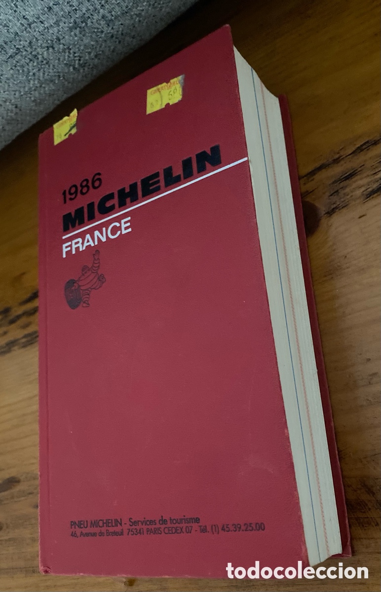 Libros de segunda mano: Guia Michelin a&ntilde;o 1986 FRANCE para coleccionistas